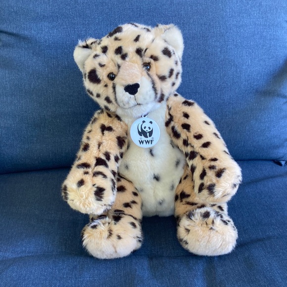 WWF Cheetah RARE Build-A-Bear 2007 - Picture 2 of 12